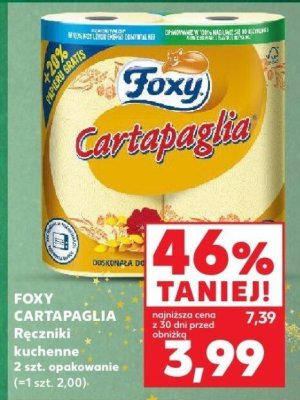 Ręczniki Cartapaglia kuchenne promocja w Kaufland