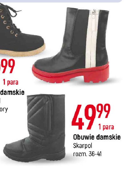 Obuwie damskie 36-41 SKARPOL promocja