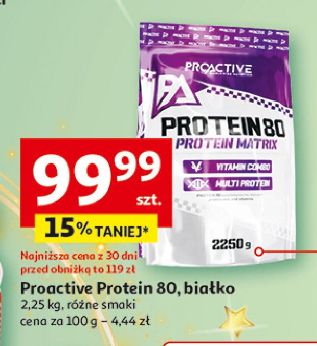 Odżywka białkowa matrix Proactive promocja w Auchan