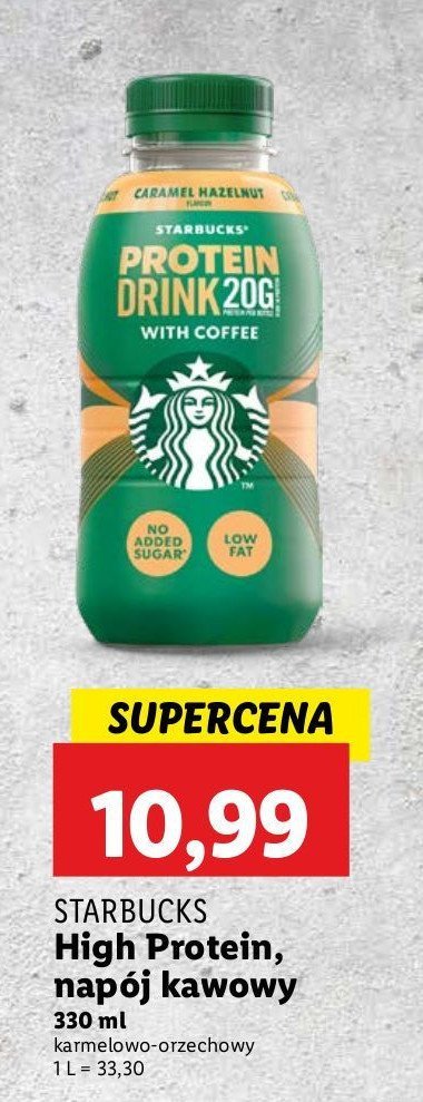 Nap贸j caramel hazelnut Starbucks promocja