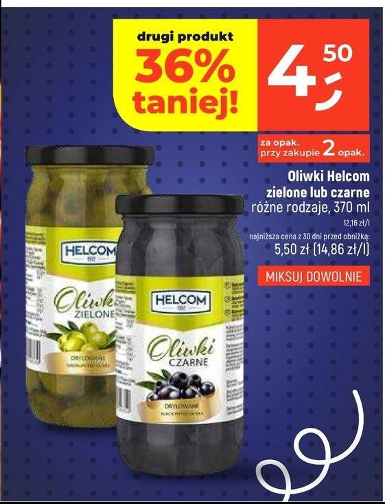 Oliwki zielone drylowane Helcom promocja