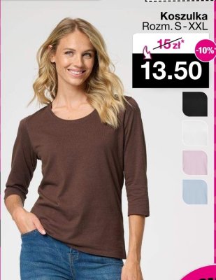 Koszulka damska promocja w Woolworth