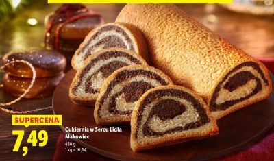 Makowiec promocja w Lidl