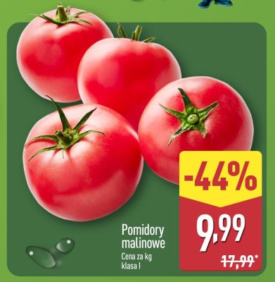 Pomidory malinowe Aldi promocja w Aldi