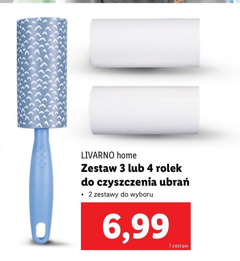 Rolka do ubrań LIVARNO HOME promocja w Lidl