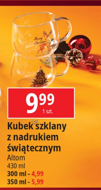 Kubek świąteczny 300 ml Altom design promocja