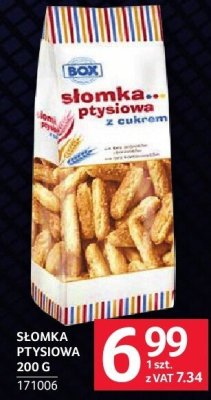 Słomka prysiowa z cukrem 200 g promocja w Selgros