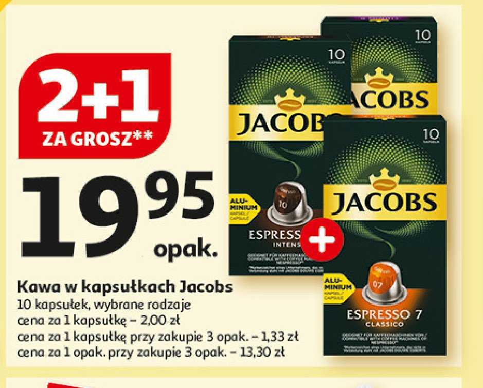 Kawa classico 7 Jacobs espresso promocja