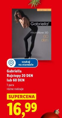 Rajstopy 60 DEN różne rodzaje promocja w Lidl