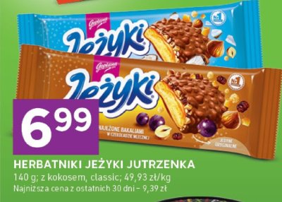 Herbatniki Jeżyki Jutrzenka promocja w Stokrotka