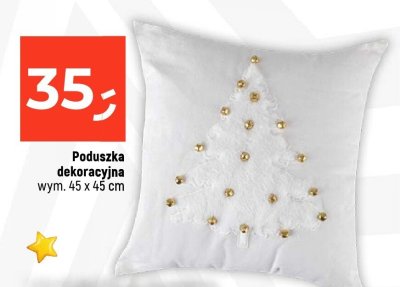 Poduszka dekoracyjna wym. 45 x 45 cm promocja w Dealz
