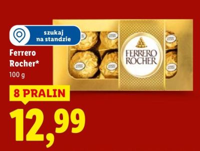 Pralinki Ferrero Rocher promocja w Lidl