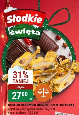 Słodkie święta - mieszanka cukierków promocja w bi1