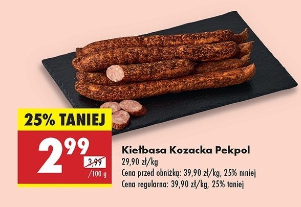 Kiełbasa kozacka Pekpol promocja