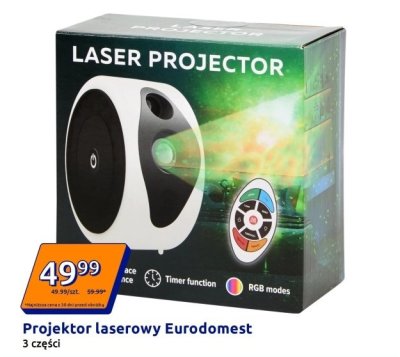 Projektor laserowy promocja w Action