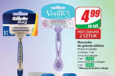 Maszynka do golenia Gillette venus 3 promocja