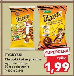 Chrupki kukurydziane czekoladowe Tygryski promocja w Kaufland