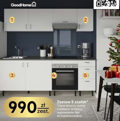 Zestaw 5 szafek  promocja w Castorama