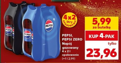 Napój gazowanyPepsi 4x 2 l promocja w Kaufland