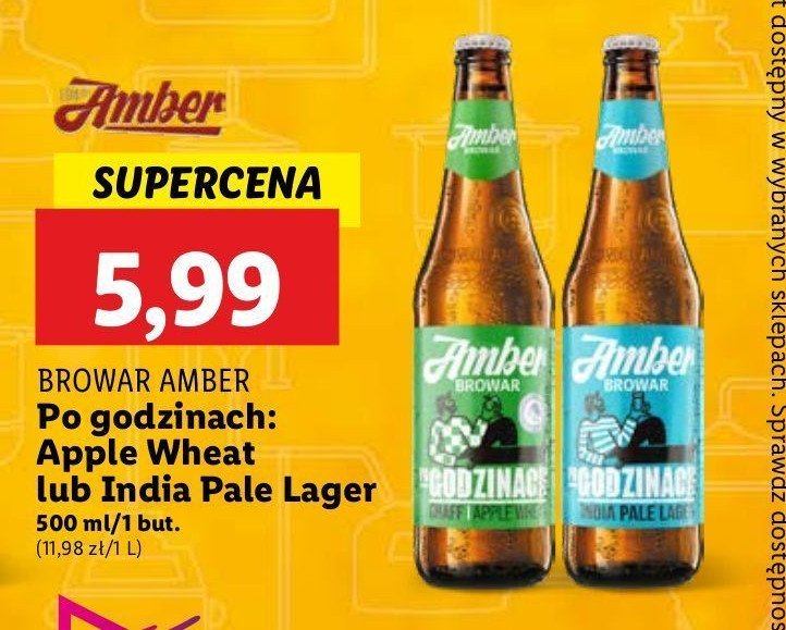 Piwo AMERICAN INDIA PALE ALE promocja