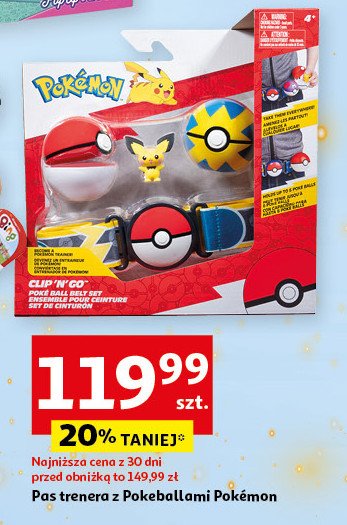 Pas trenera POKEMON promocja w Auchan