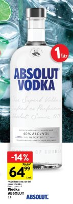 Wódka promocja w Intermarche