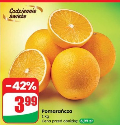 Pomarańcza promocja w Dino