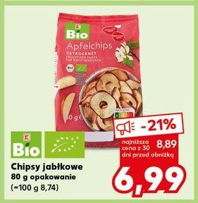 Chipsy jabłkowe K-classic bio promocja