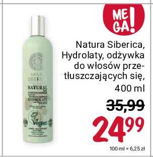 Balsam do włosów objętość i równowaga Natura siberica promocja