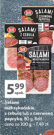 Salami chips paprykowe Bell polska promocja