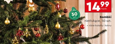 Bombki nietłukące 50 szt. promocja w Biedronka