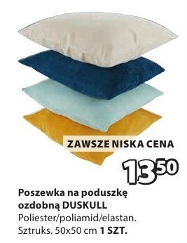Poszewka na poduszkę ozdobną DUSKULL promocja w Jysk