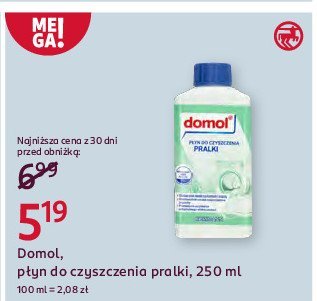 Płyn do czyszczenia pralki Domol promocja