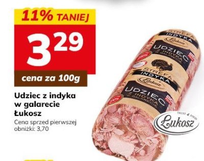 Udziec z indyka w galarecie Łukosz promocja w Hitpol