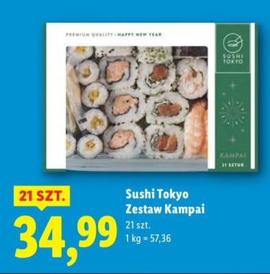 Sushi Tokyo Zestaw Kampai promocja w Lidl