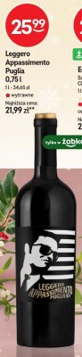 Wino Leggero Appassimento Puglia 0,75 l promocja w Żabka