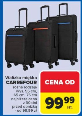 Walizka 75 cm Carrefour promocja