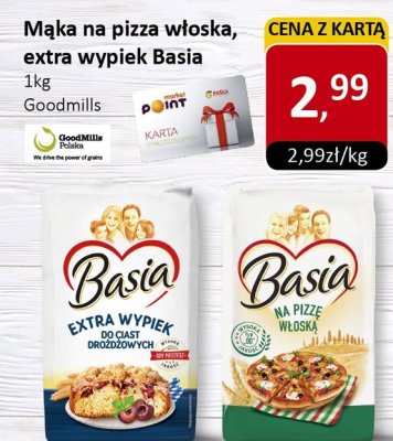 Mąka na pizzę włoska extra wypiek Basia Goodmills promocja w Market Point