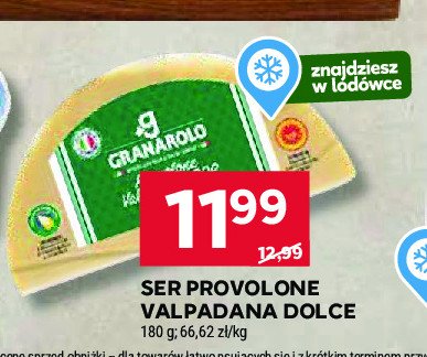 Ser provolone dolce GRANAROLO promocja