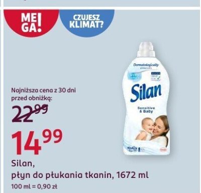 Płyn do płukania tkanin Eco+ promocja w Rossmann