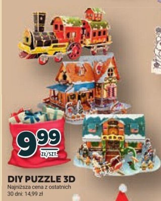 DIY puzzle 3D promocja w Stokrotka