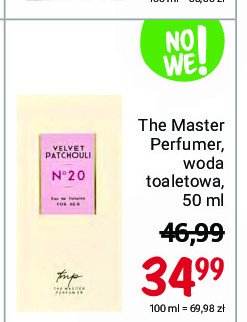 Woda toaletowa The master perfumer velvet patchouli promocja