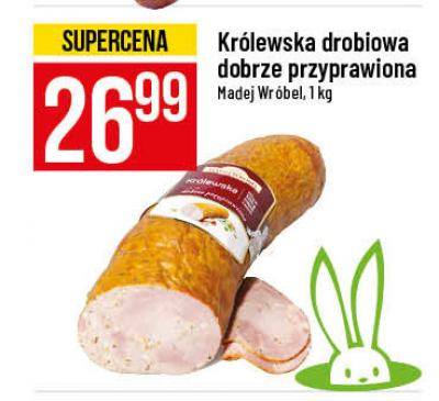 Kiełbasa z szynki dobrze przyprawiona Madej & wróbel promocja