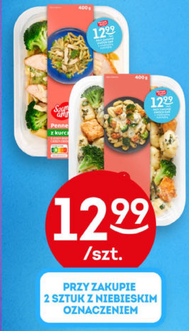 Penne z kurczakiem Szamamm promocja w Żabka