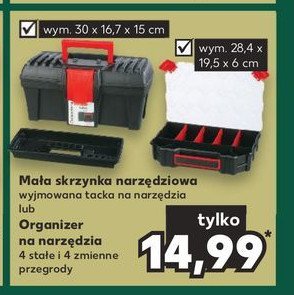 Skrzynka narzędziowa 30x16x15cm promocja