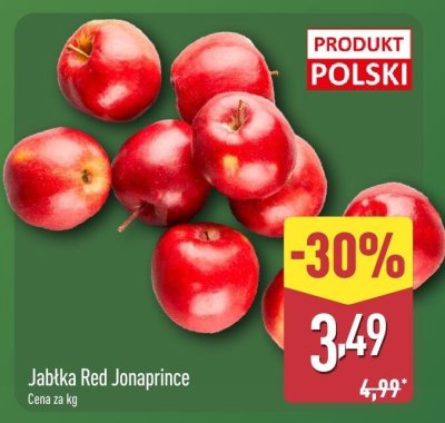 Jabłka Red Jonaprince Aldi promocja w Aldi