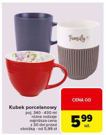 Kubek porcelanowy promocja