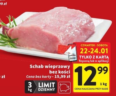 Schab promocja w Intermarche