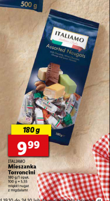Nugat włoski z kawałkami migdałów Italiamo promocja