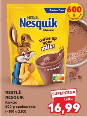 Kakao 600 g NESTLÉ  promocja w Kaufland